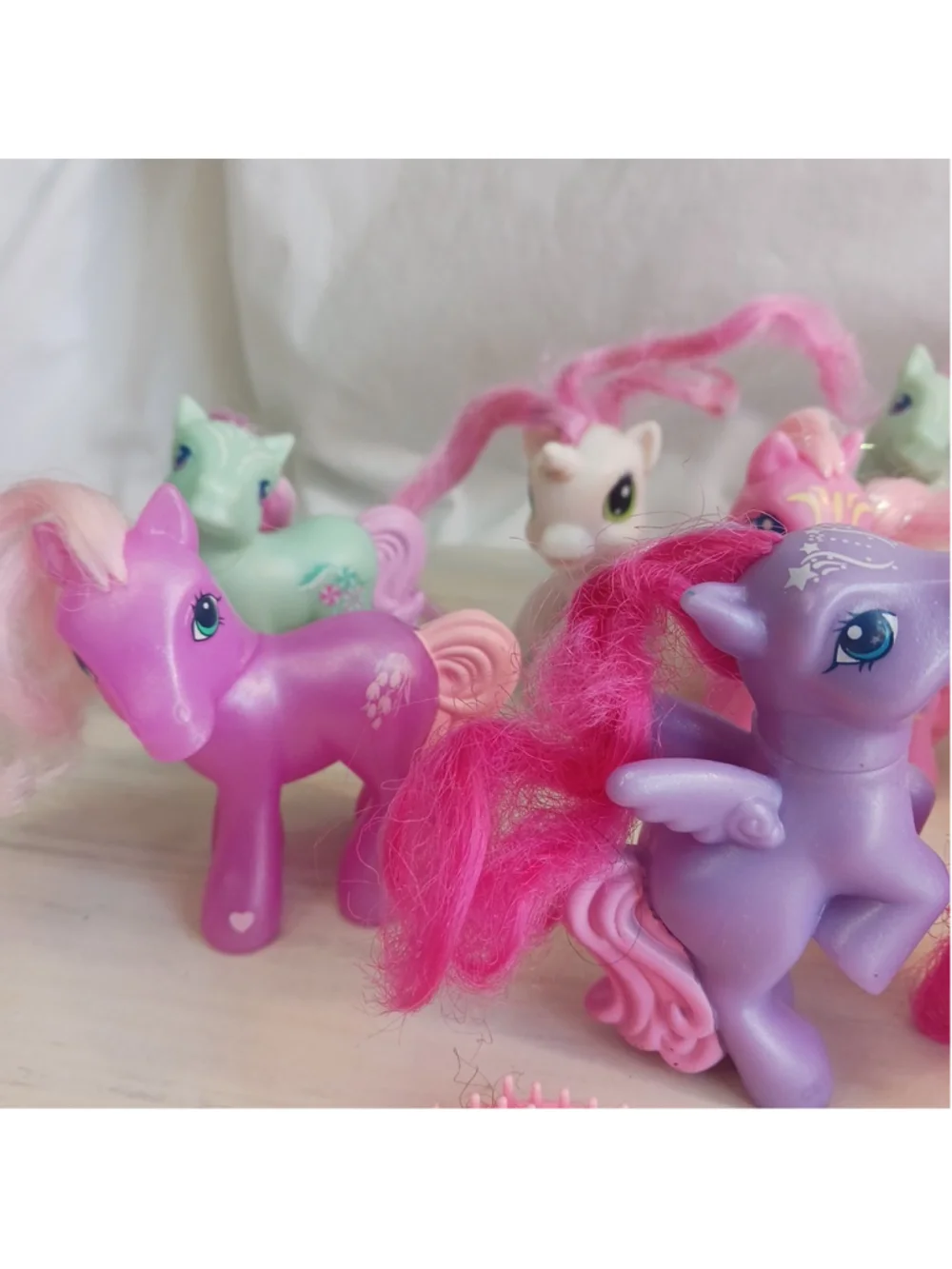 VTG Y2K My Little Pony G3 Lot Of 13 MLP craft Horses Nostalgia Variety